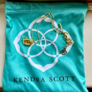 NIB Kendra Scott Elisa Citrine Necklace